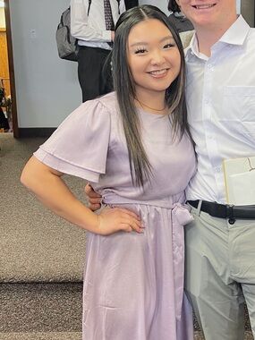 Beautiful Lavender Purple Satin Midi Dress